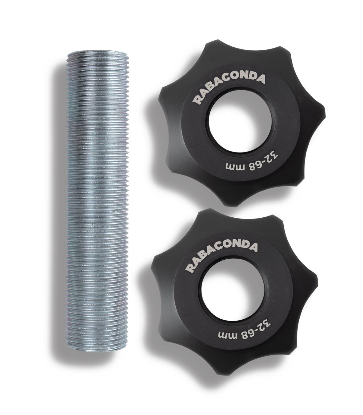 Adattatore universale per mozzo grande (32-68 mm) per cambio gomme per moto da strada
