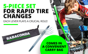 Set di leve per pneumatici Rabaconda PRO