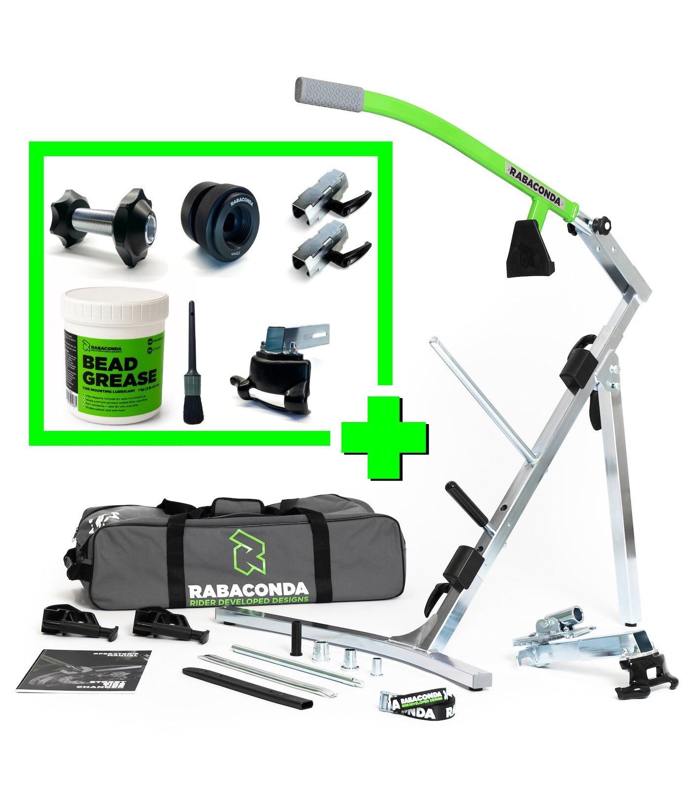 Kit ULTIMATE - Cambio gomme per moto da strada