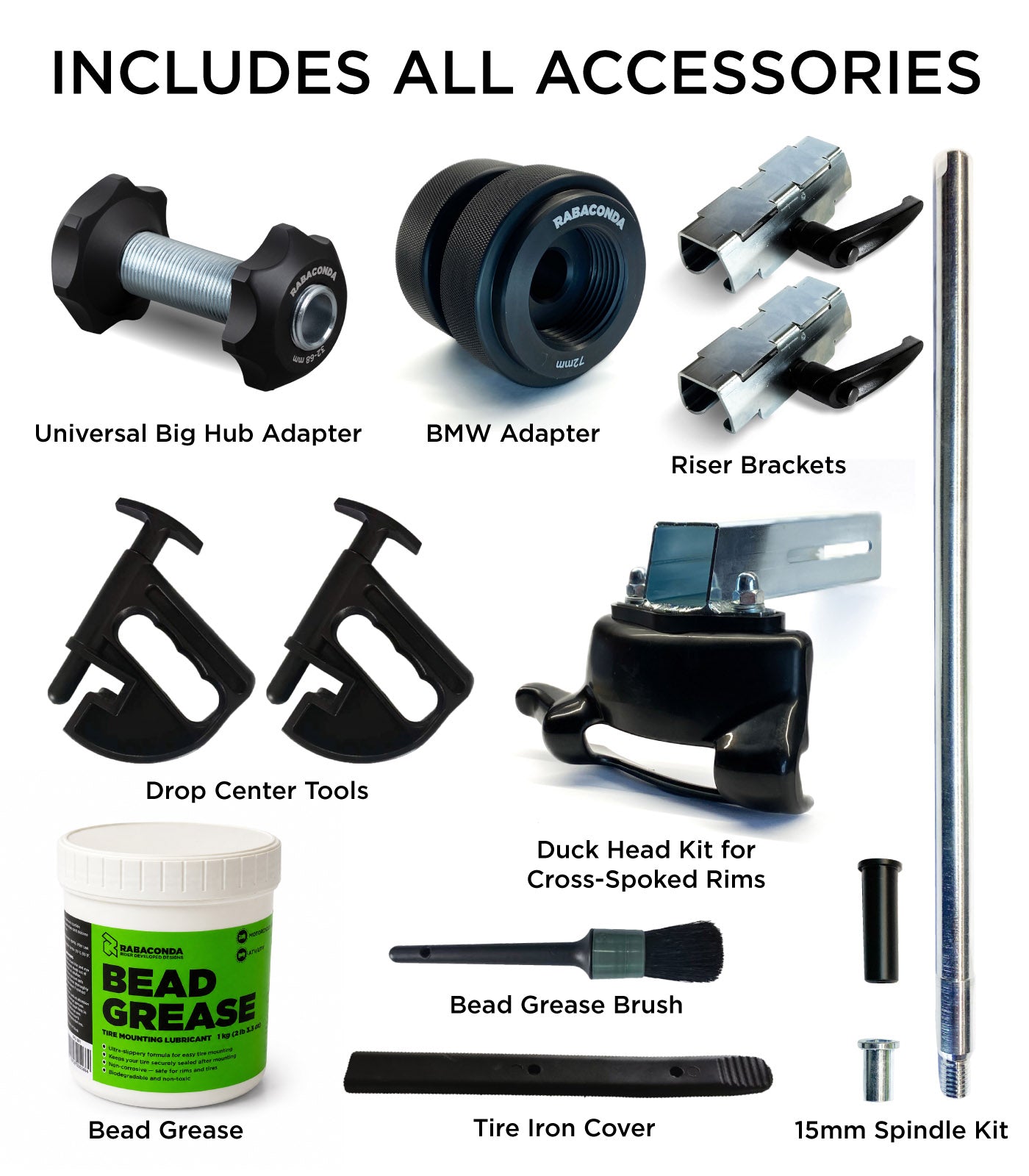 Kit ULTIMATE - Cambio gomme per moto da strada